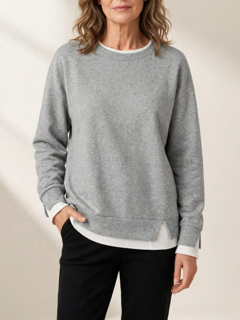 Amaya | Comfortabel sweatshirt met lange mouw