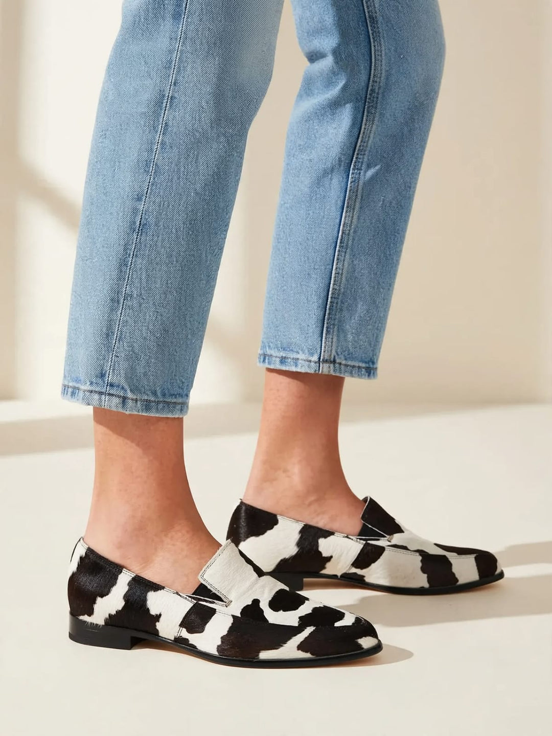 Becca | Schoenen met koeienprint