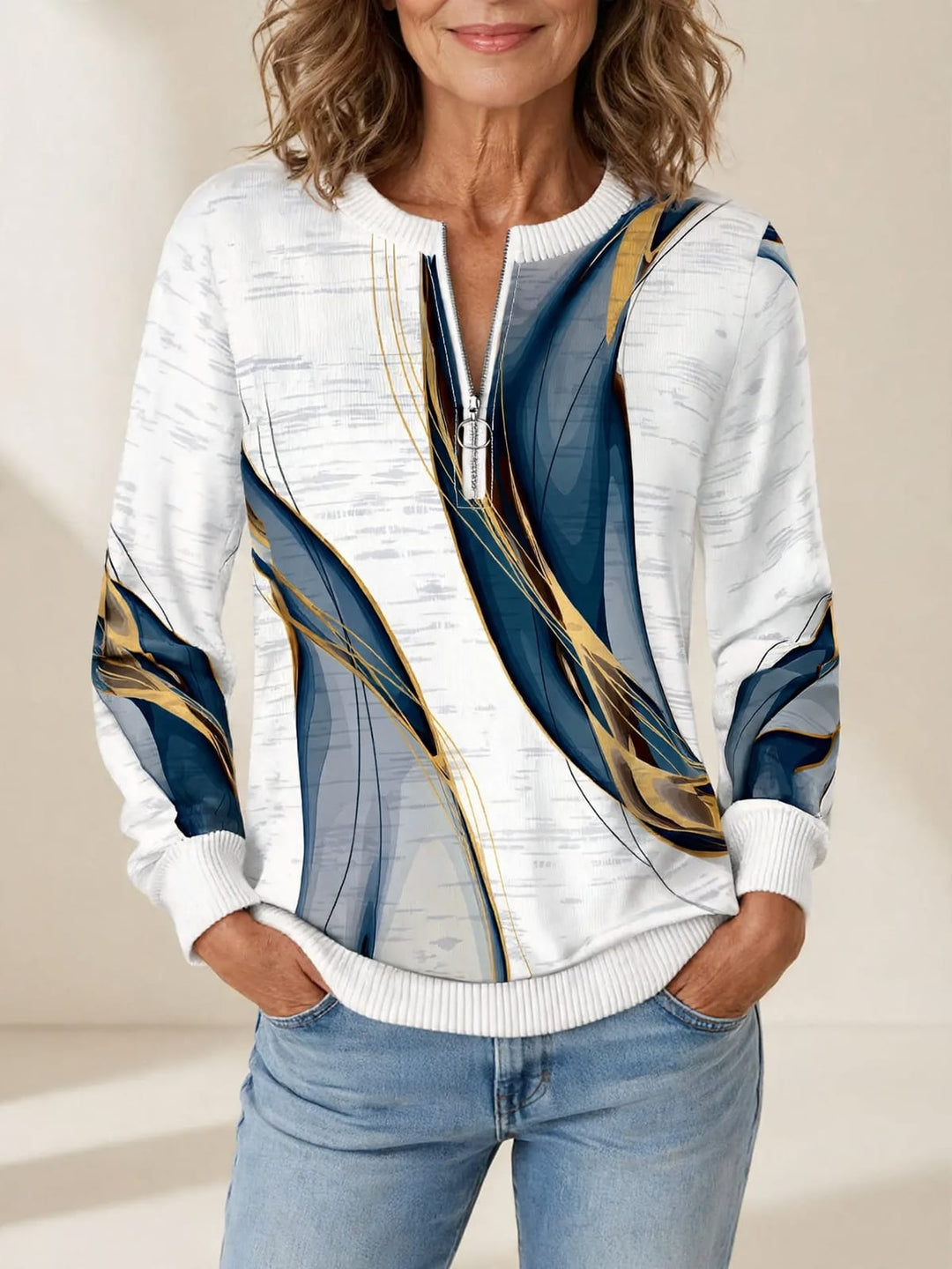 Bo | Hoodie met rits