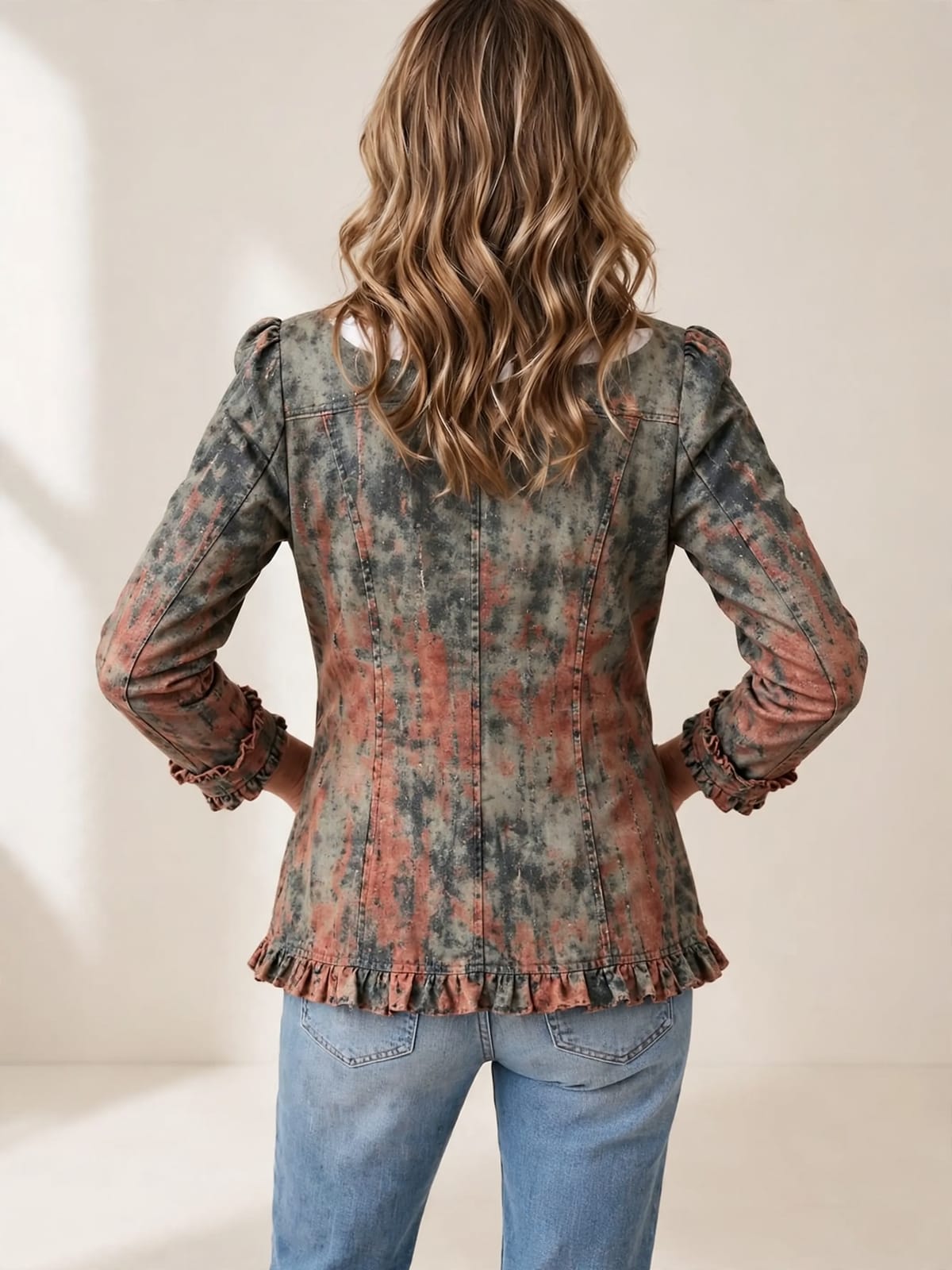 Bristow – jasje in desert wash – Achterkant