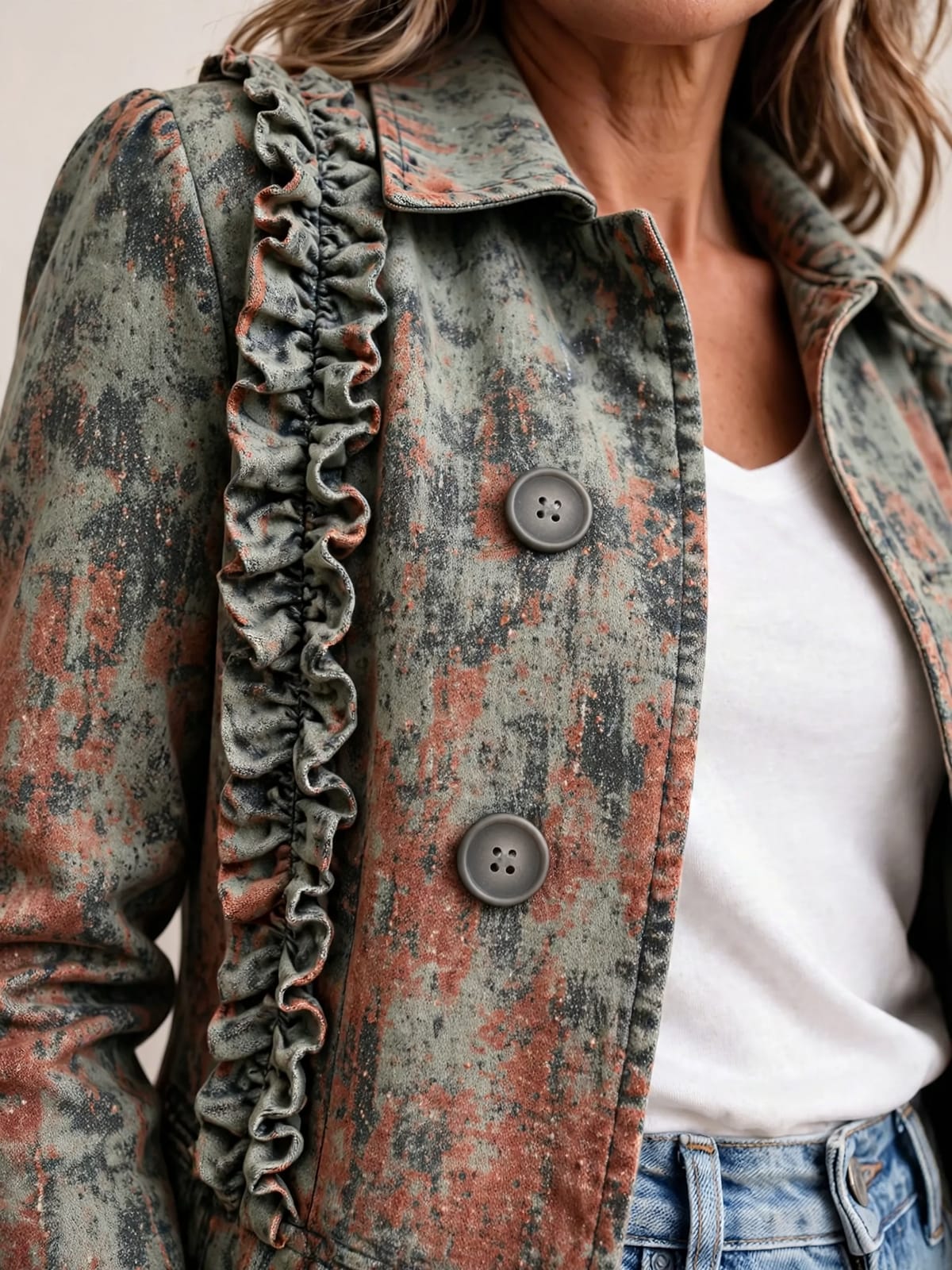 Bristow – jasje in desert wash – Detail