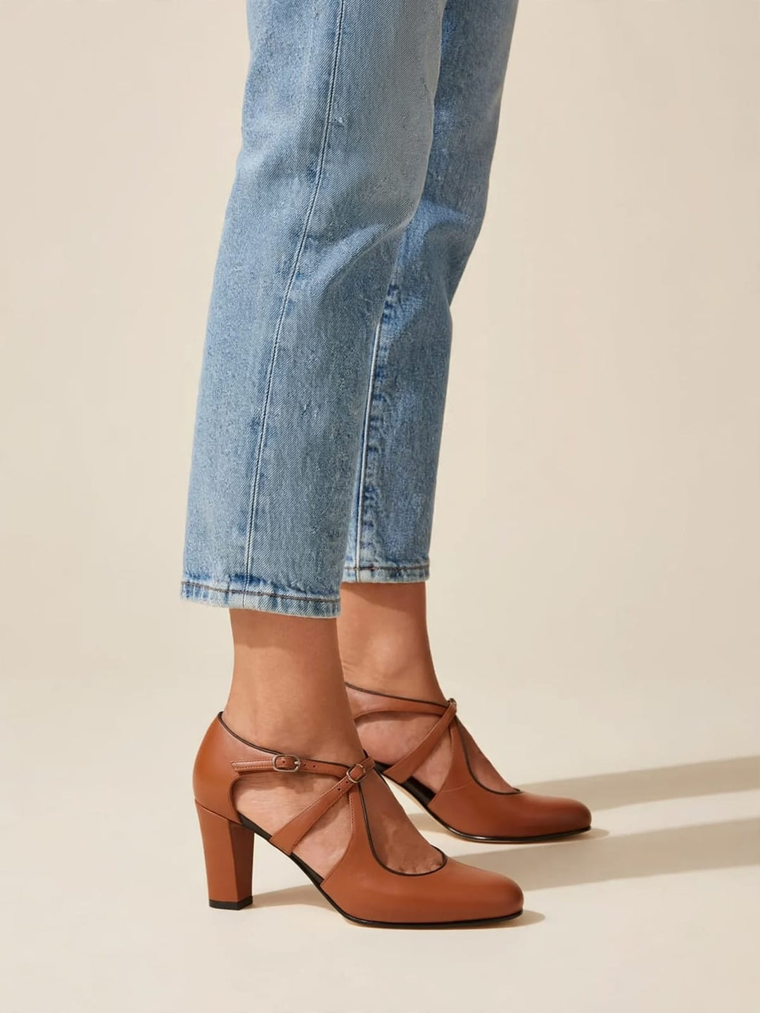 Camille | Elegante leren hakken