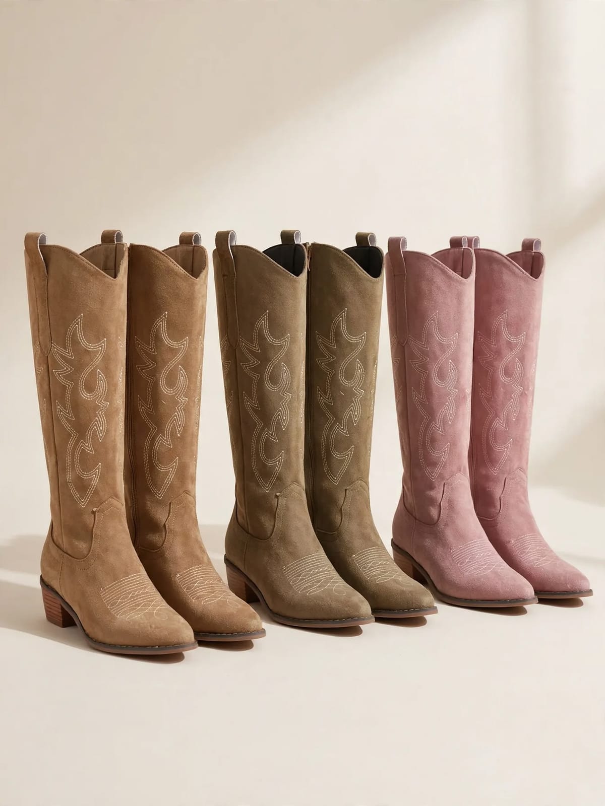 Clara – orthopedische westernlaarzen – Kleurenoverzicht (3 kleuren)