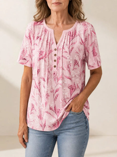 Coby | Plissé blouse
