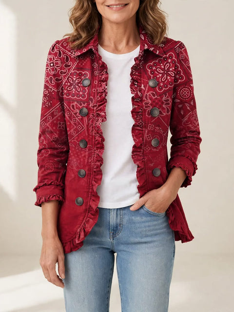 Criselle | Paisley ombré jas