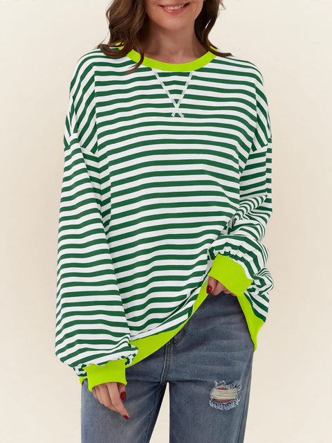 Denise | Casual gestreepte trui