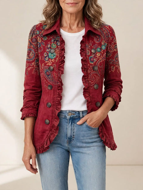 Fayrene | Boheemse paisley jas