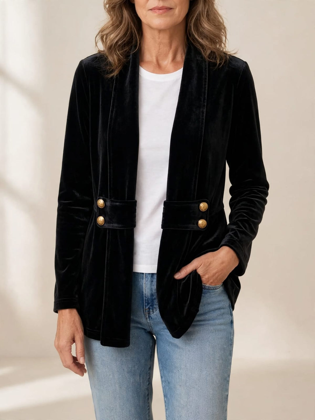 Holliwell | Vintage jas met revers