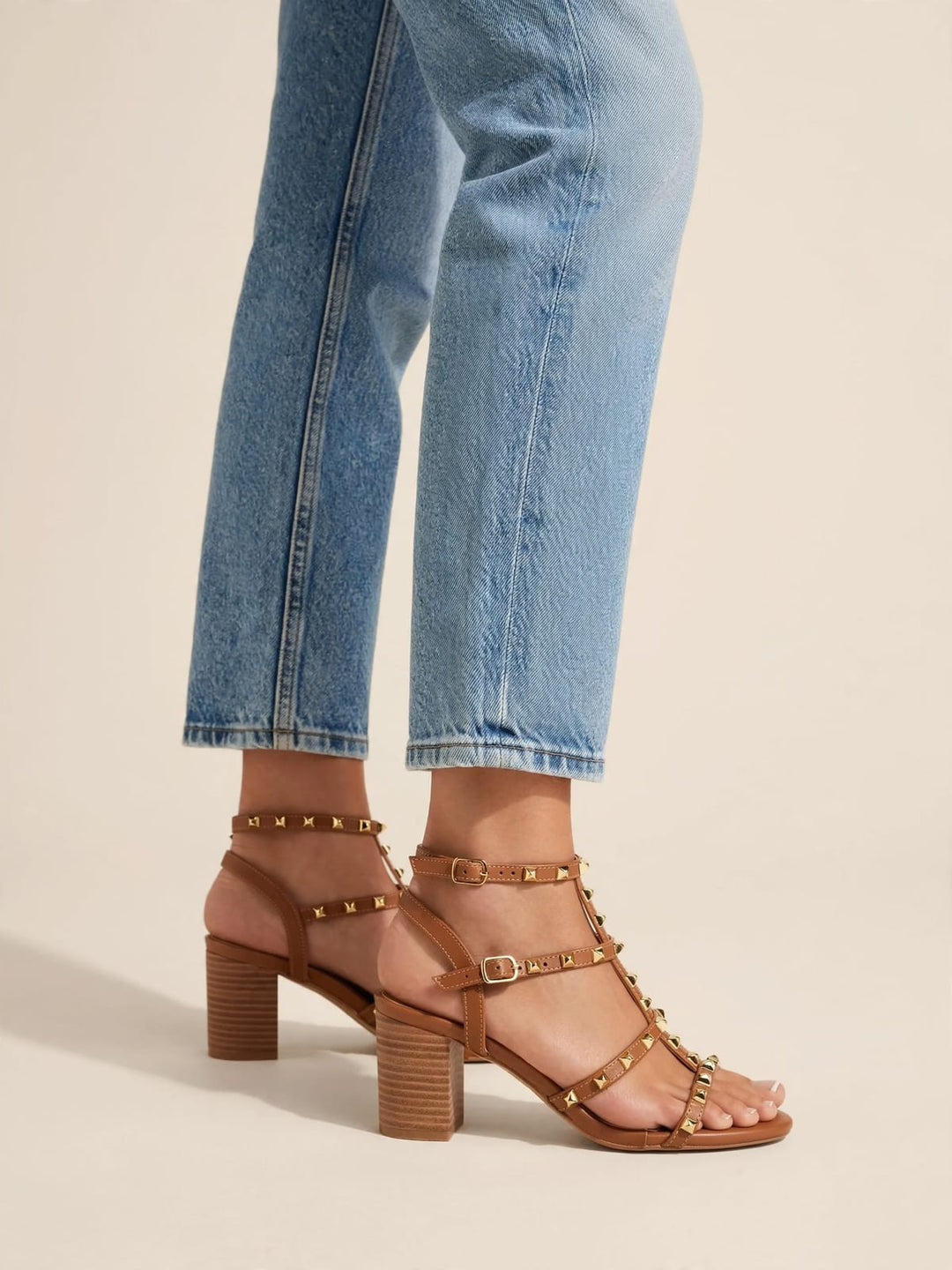 Laura | Sandalen, camel