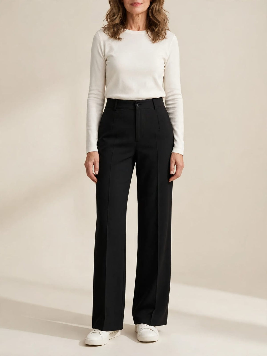 Marjan | Elegante broek met hoge taille
