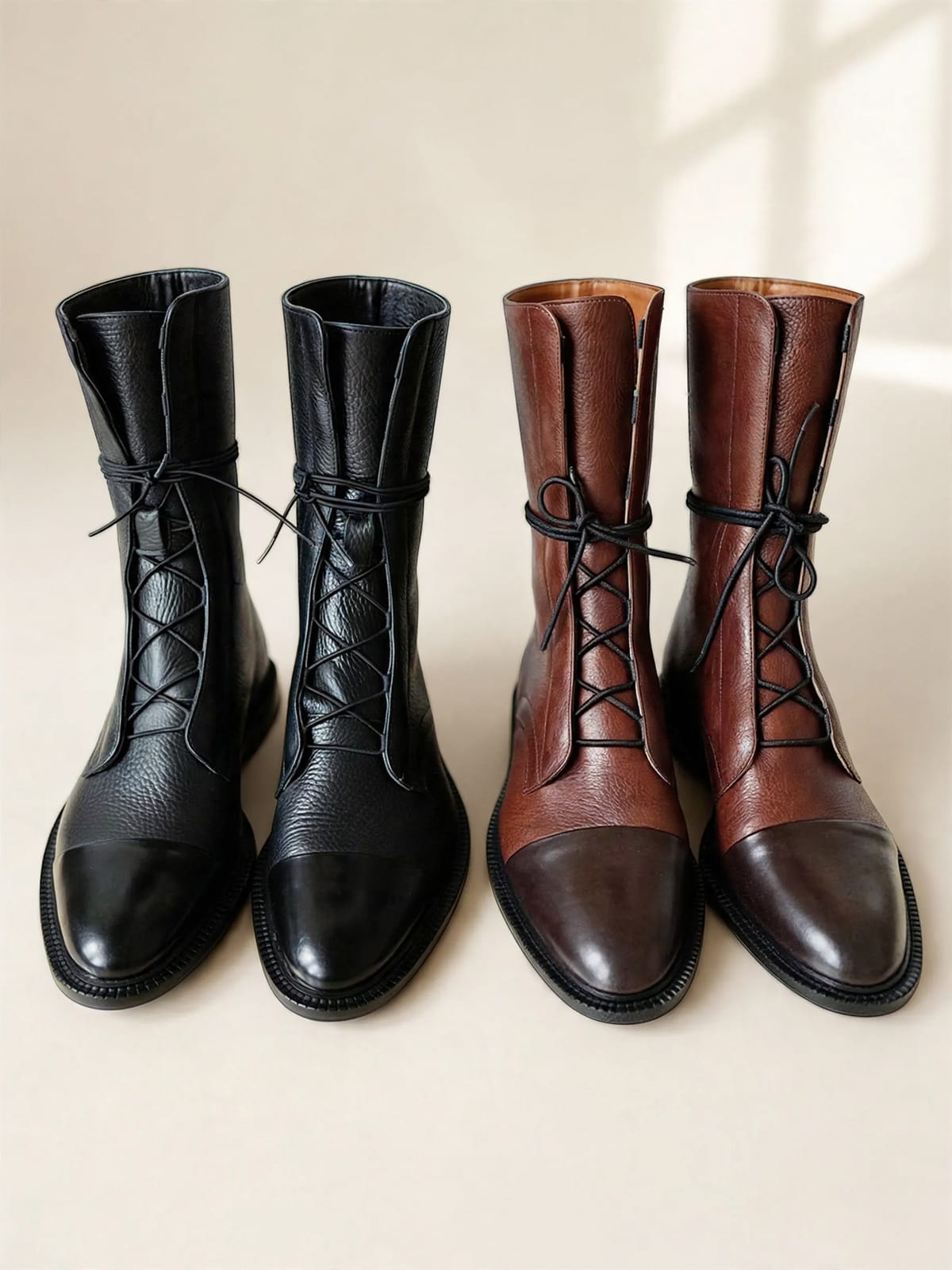 Carina – veterlaarzen met neus – Kleurenoverzicht (2 kleuren)