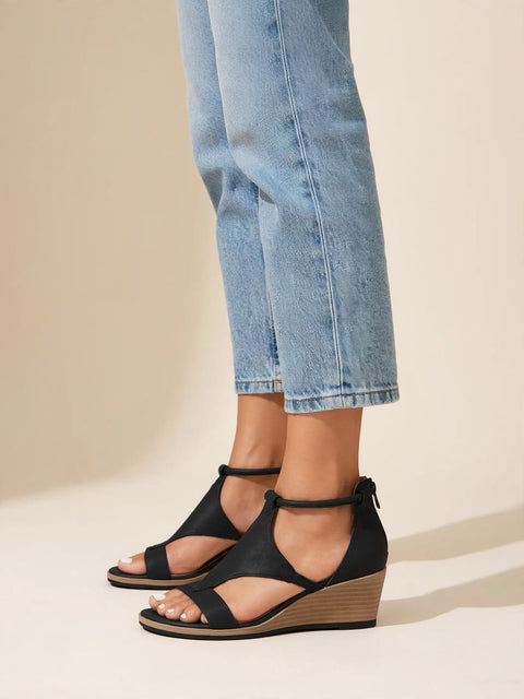Ria | Comfortabele leren sandalen
